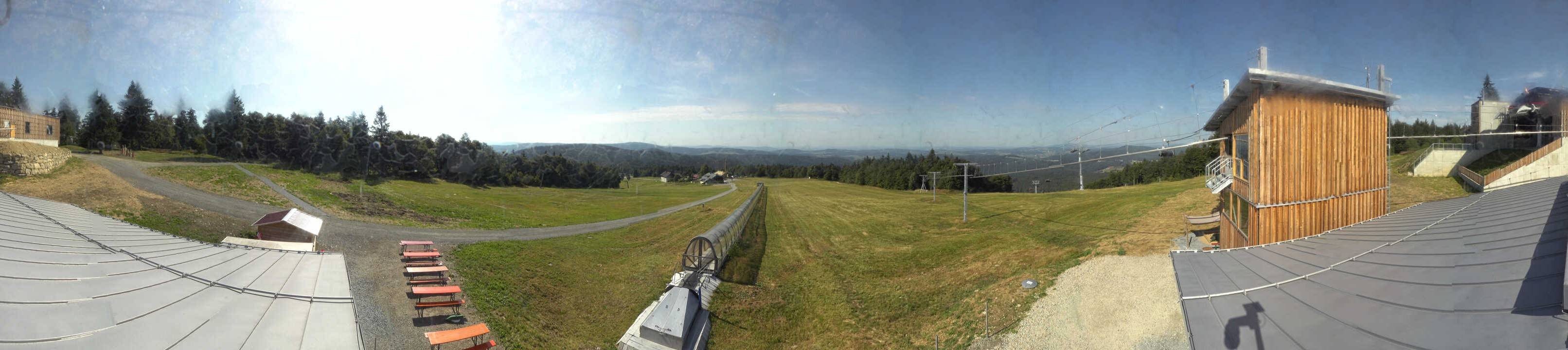 Archiv Foto Webcam Mitterdorf: Bergstation Almberglift