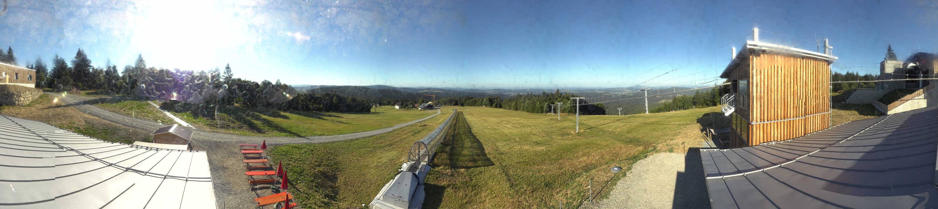 Archiv Foto Webcam Mitterdorf: Bergstation Almberglift