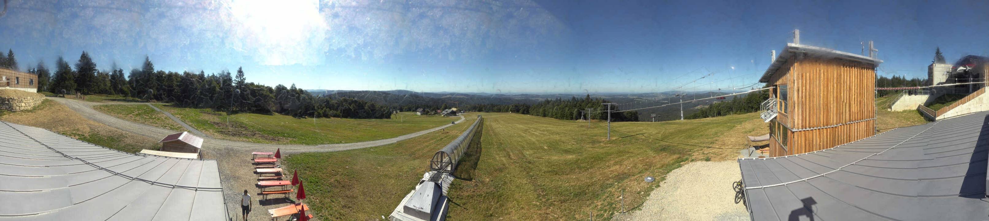 Archiv Foto Webcam Mitterdorf: Bergstation Almberglift