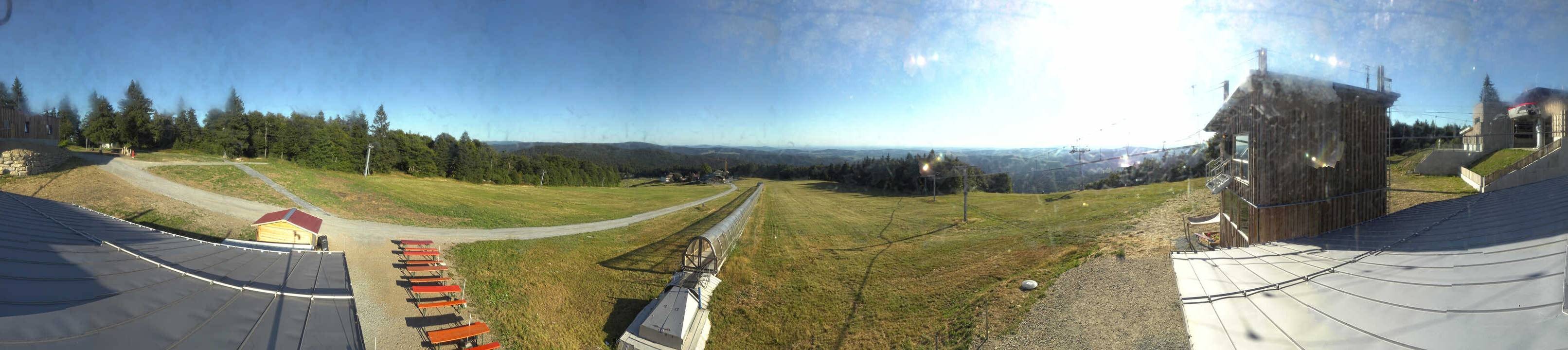 Archiv Foto Webcam Mitterdorf: Bergstation Almberglift
