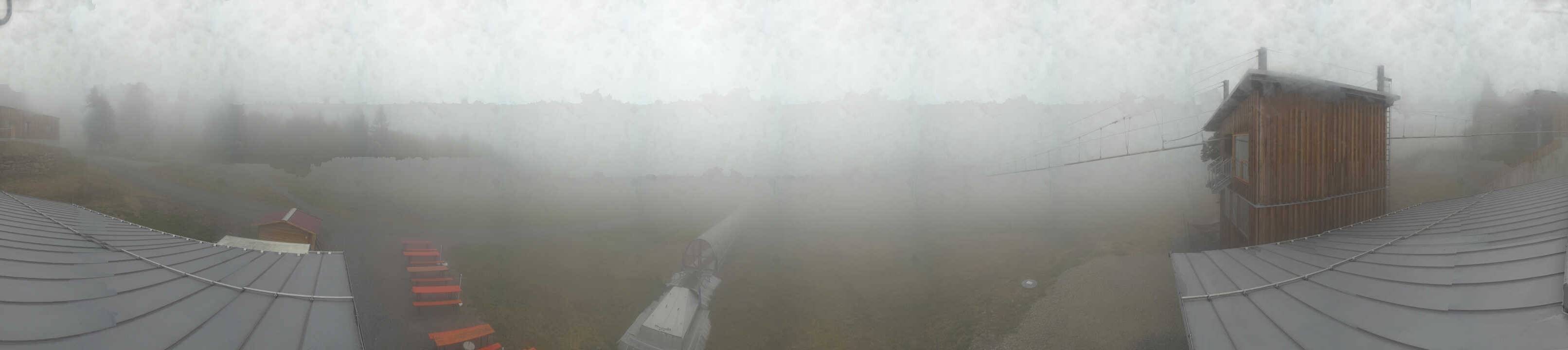 Archiv Foto Webcam Mitterdorf: Bergstation Almberglift