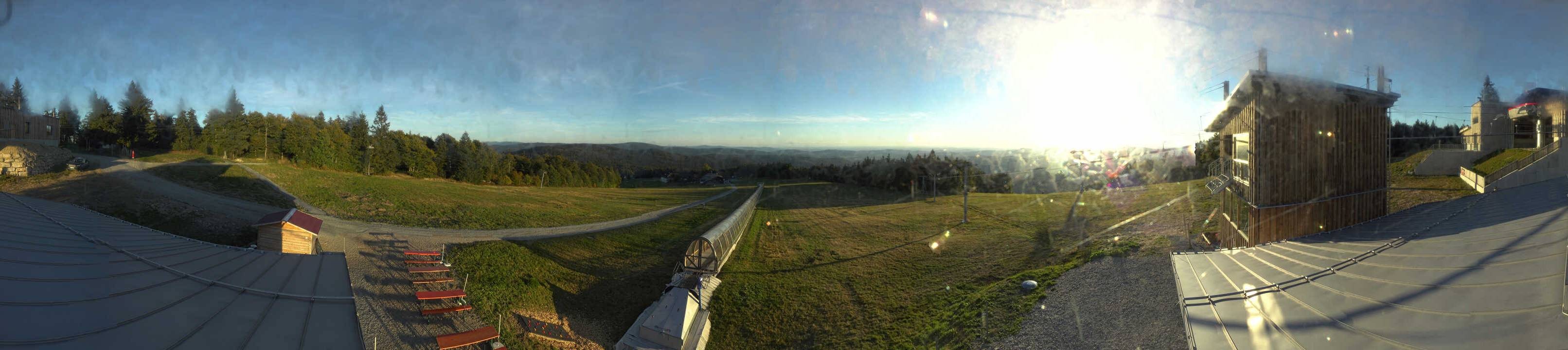 Archiv Foto Webcam Mitterdorf: Bergstation Almberglift