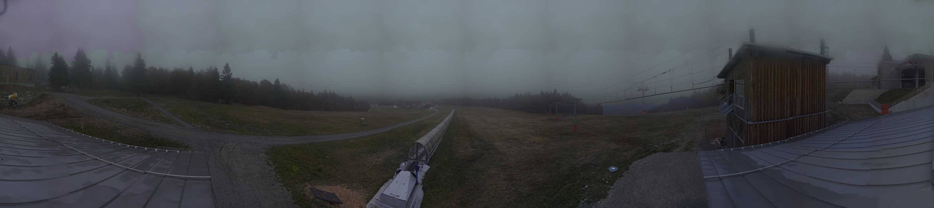 Archiv Foto Webcam Mitterdorf: Bergstation Almberglift