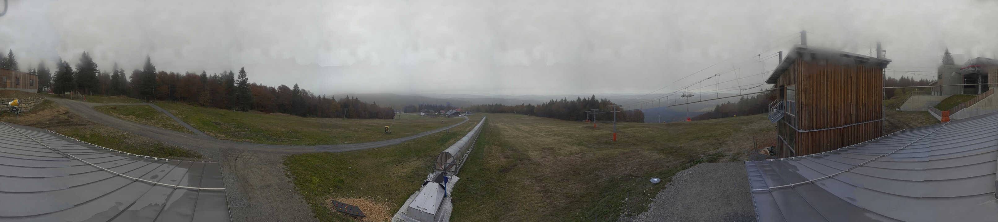 Archiv Foto Webcam Mitterdorf: Bergstation Almberglift