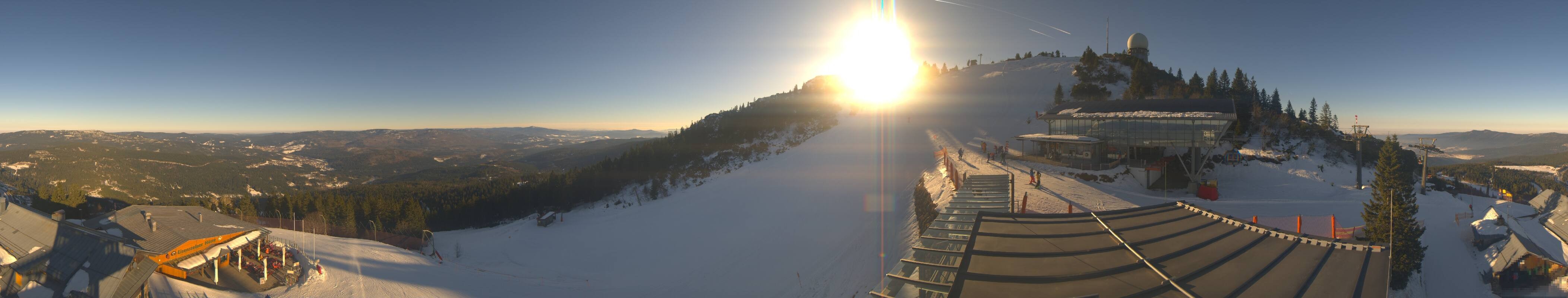 Archived image Webcam Top station Arber Gondola, Bodenmais
