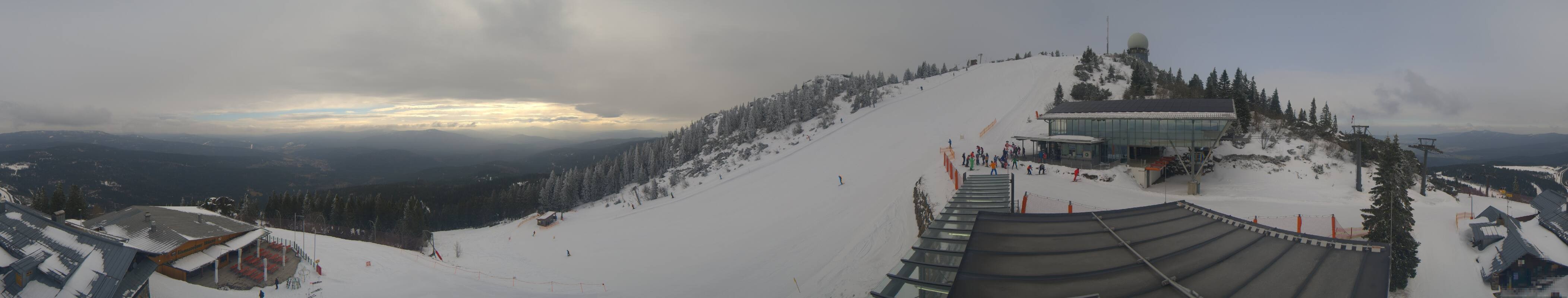 Archived image Webcam Top station Arber Gondola, Bodenmais