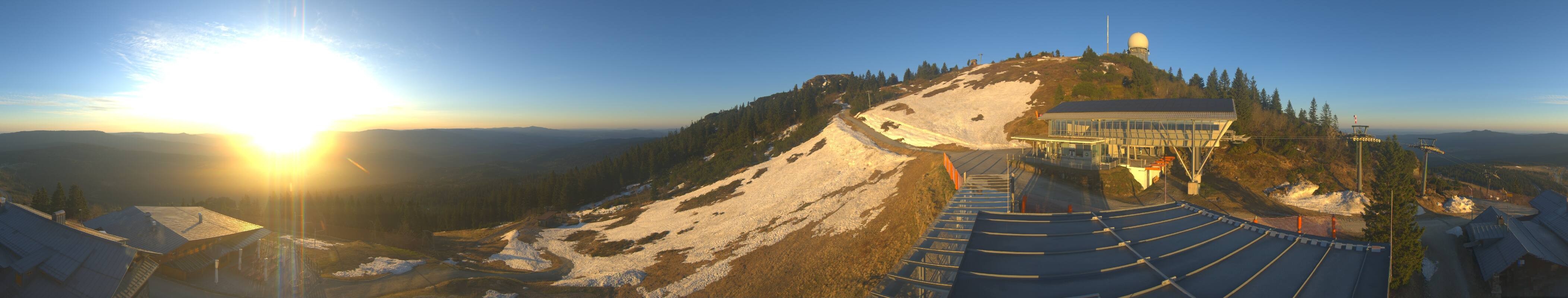 Archived image Webcam Top station Arber Gondola, Bodenmais