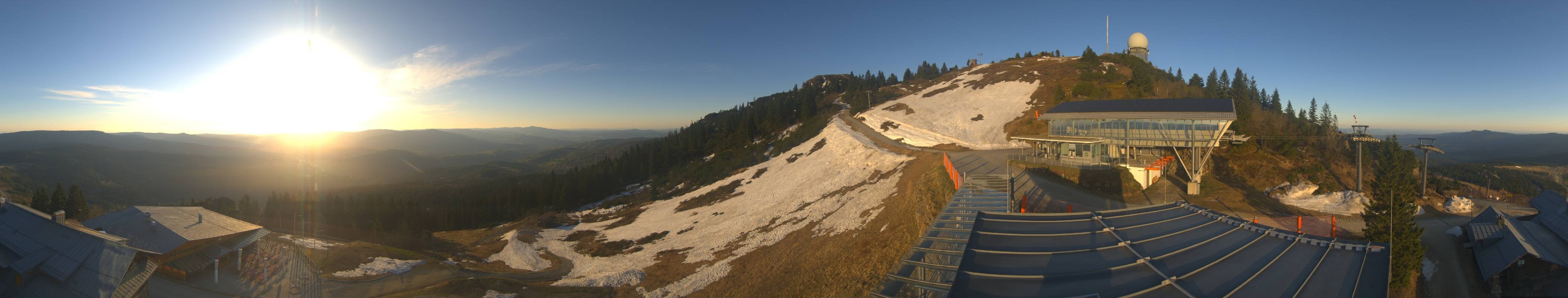 Archived image Webcam Top station Arber Gondola, Bodenmais