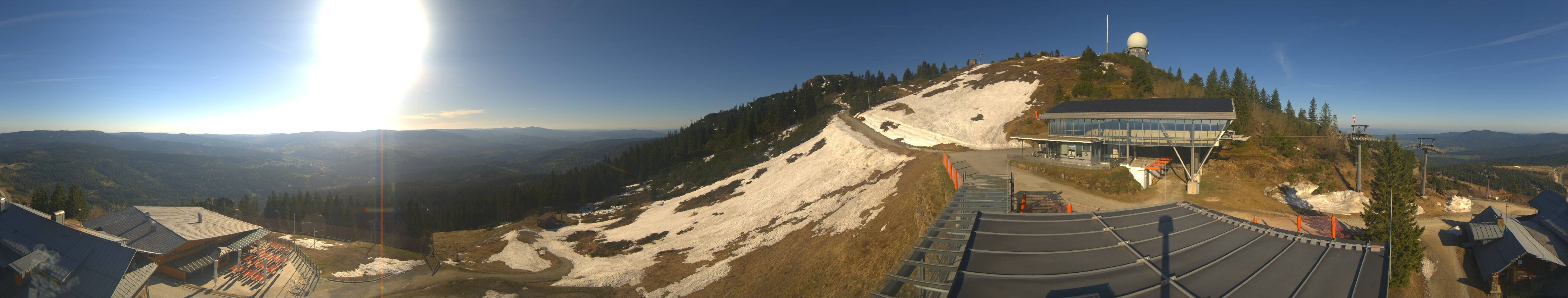 Archived image Webcam Top station Arber Gondola, Bodenmais