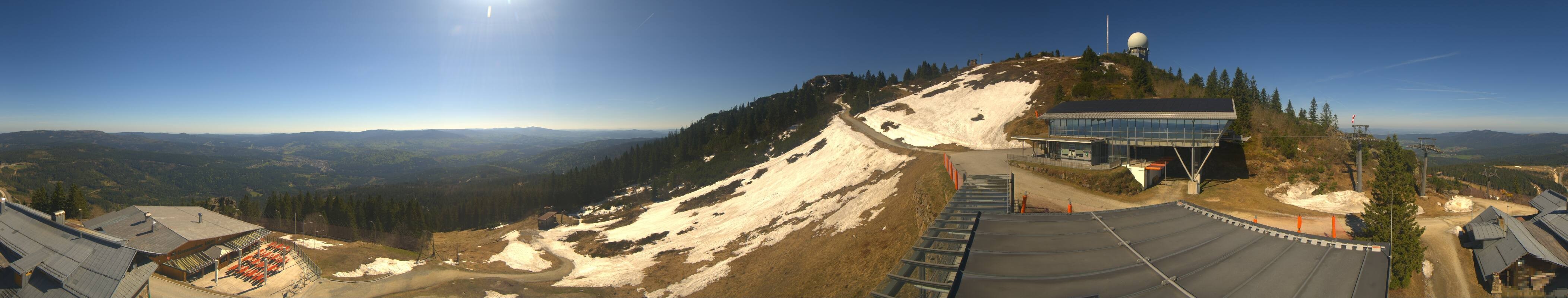 Archived image Webcam Top station Arber Gondola, Bodenmais