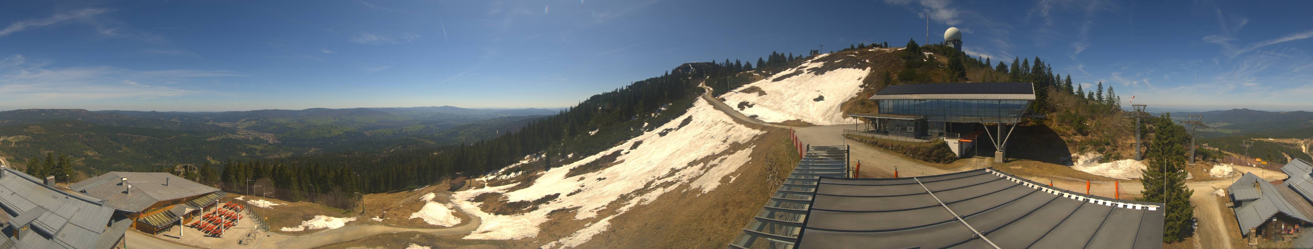 Archived image Webcam Top station Arber Gondola, Bodenmais