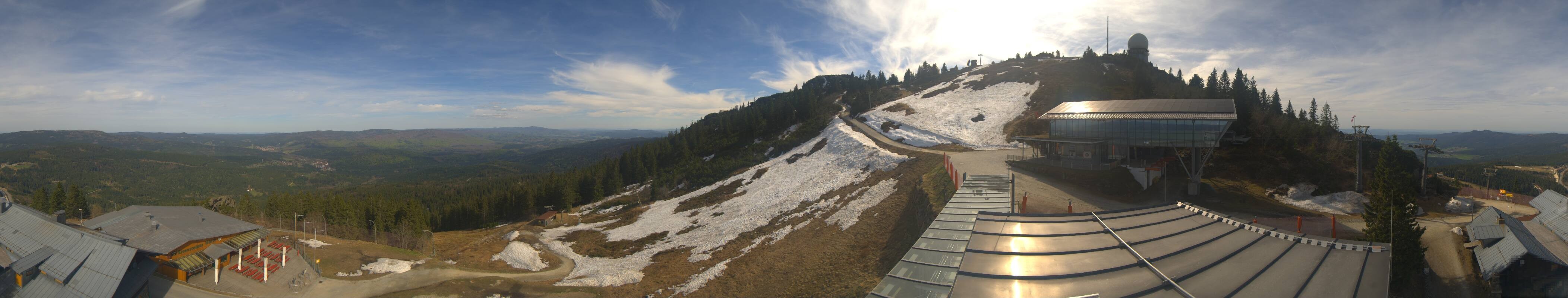 Archived image Webcam Top station Arber Gondola, Bodenmais