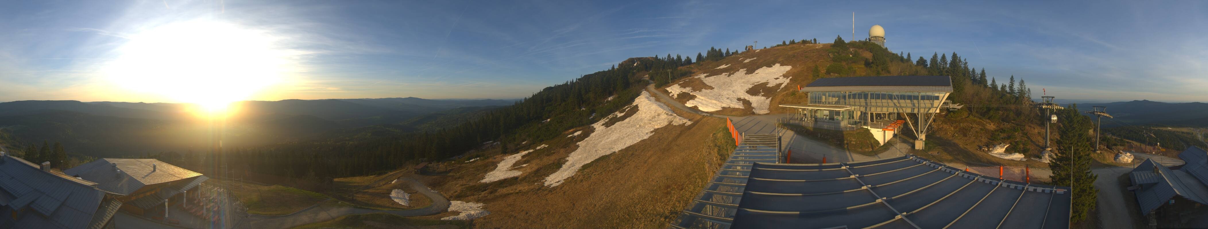 Archived image Webcam Top station Arber Gondola, Bodenmais