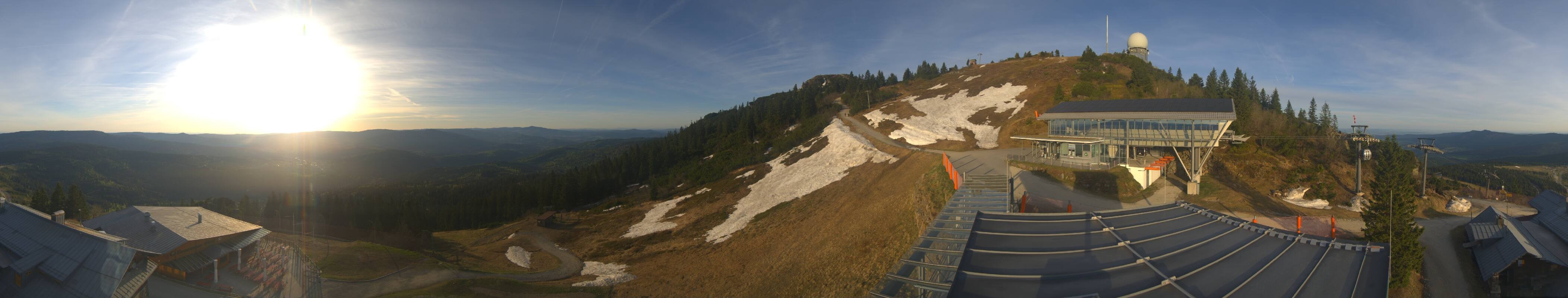 Archived image Webcam Top station Arber Gondola, Bodenmais
