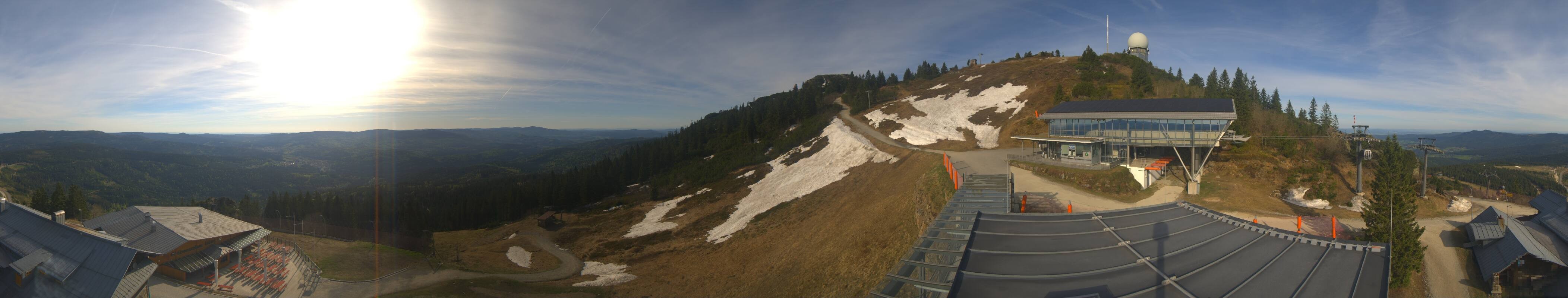 Archived image Webcam Top station Arber Gondola, Bodenmais
