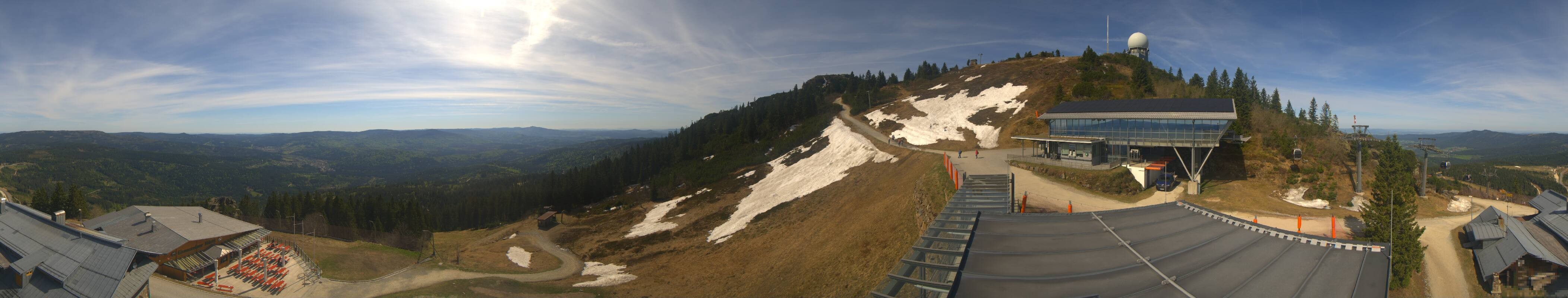 Archived image Webcam Top station Arber Gondola, Bodenmais