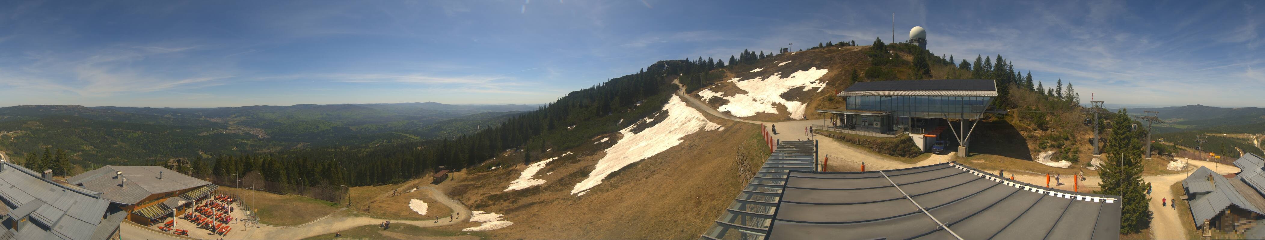 Archived image Webcam Top station Arber Gondola, Bodenmais