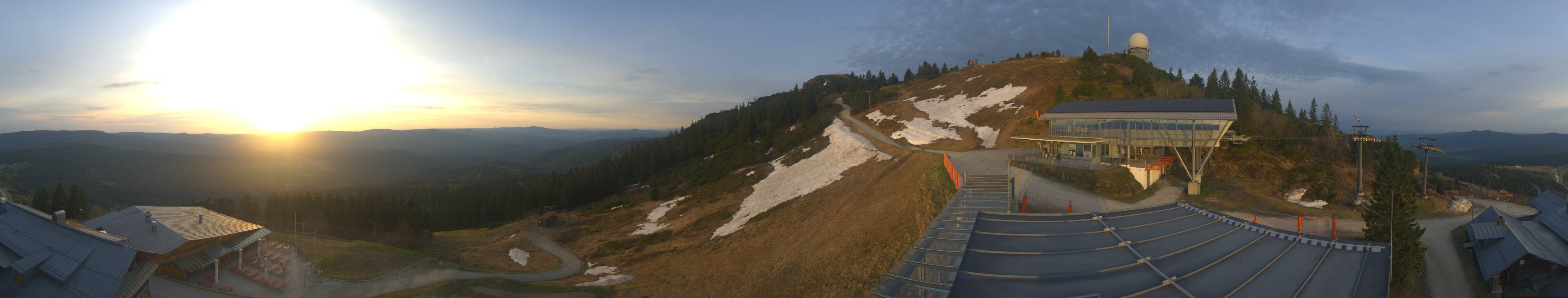 Archived image Webcam Top station Arber Gondola, Bodenmais