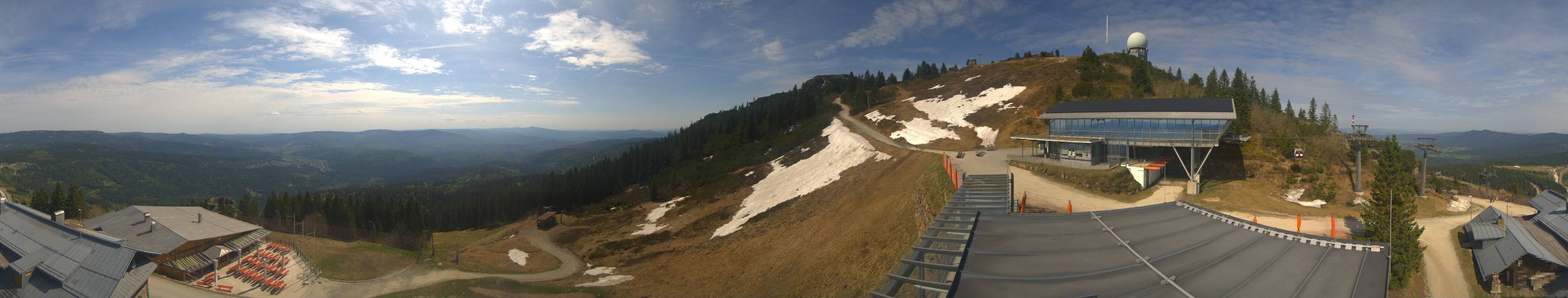 Archived image Webcam Top station Arber Gondola, Bodenmais