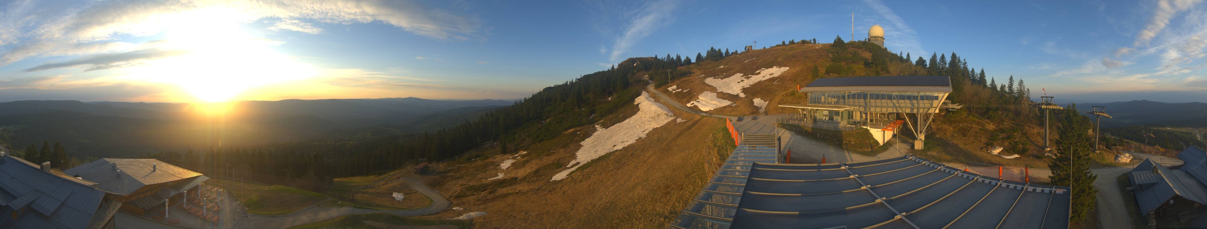 Archived image Webcam Top station Arber Gondola, Bodenmais