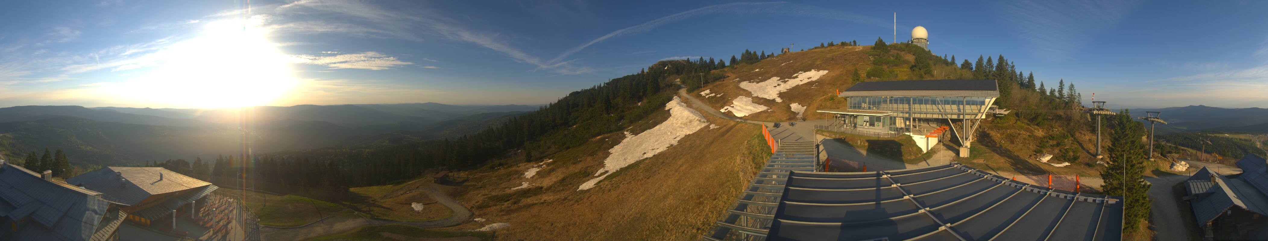 Archived image Webcam Top station Arber Gondola, Bodenmais