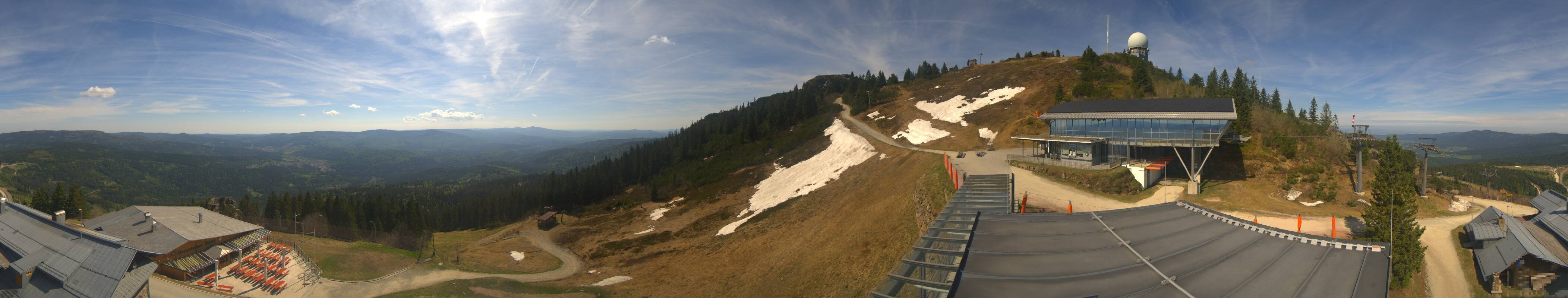 Archived image Webcam Top station Arber Gondola, Bodenmais