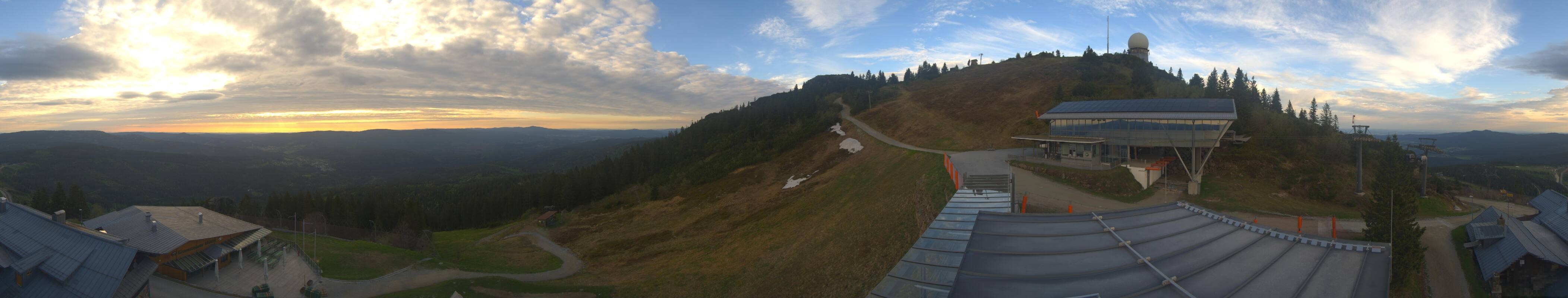 Archived image Webcam Top station Arber Gondola, Bodenmais
