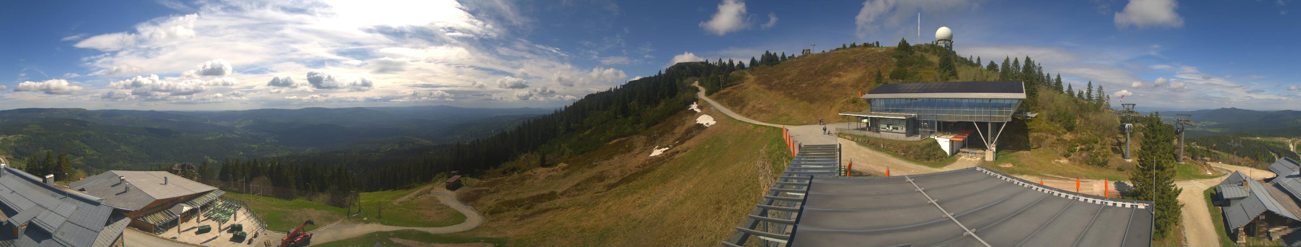 Archived image Webcam Top station Arber Gondola, Bodenmais