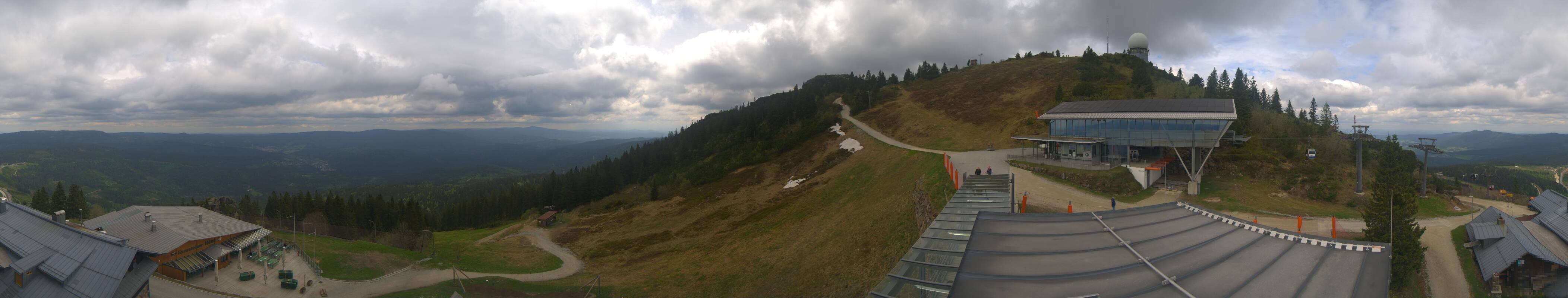 Archived image Webcam Top station Arber Gondola, Bodenmais