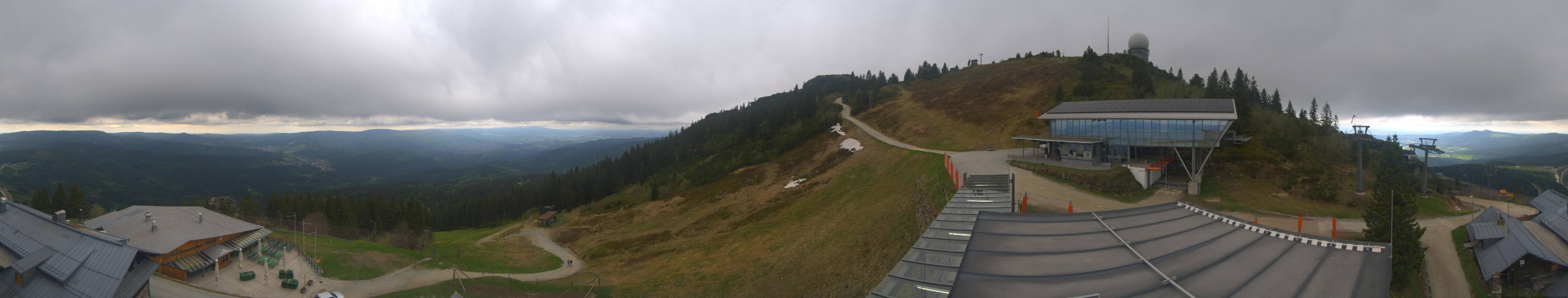 Archived image Webcam Top station Arber Gondola, Bodenmais