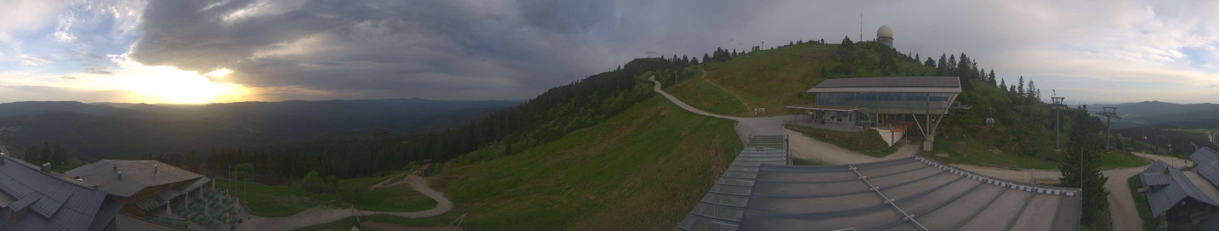Archived image Webcam Top station Arber Gondola, Bodenmais