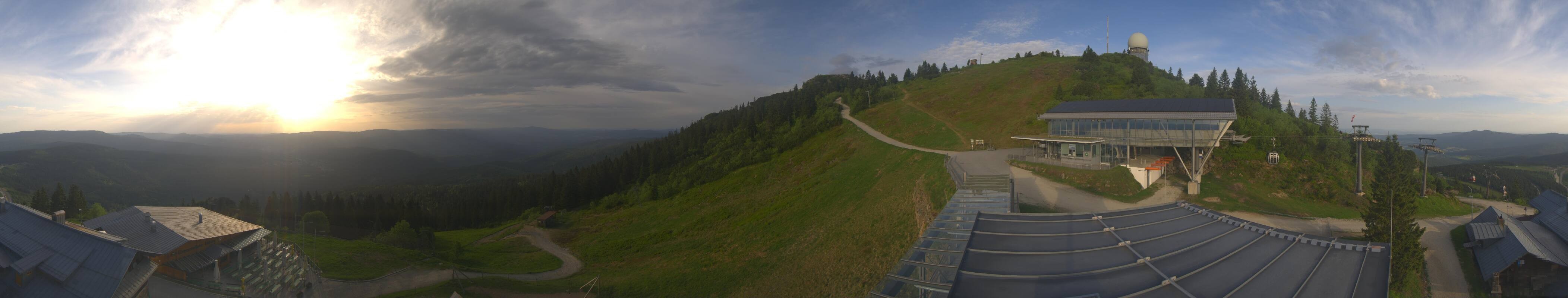 Archived image Webcam Top station Arber Gondola, Bodenmais