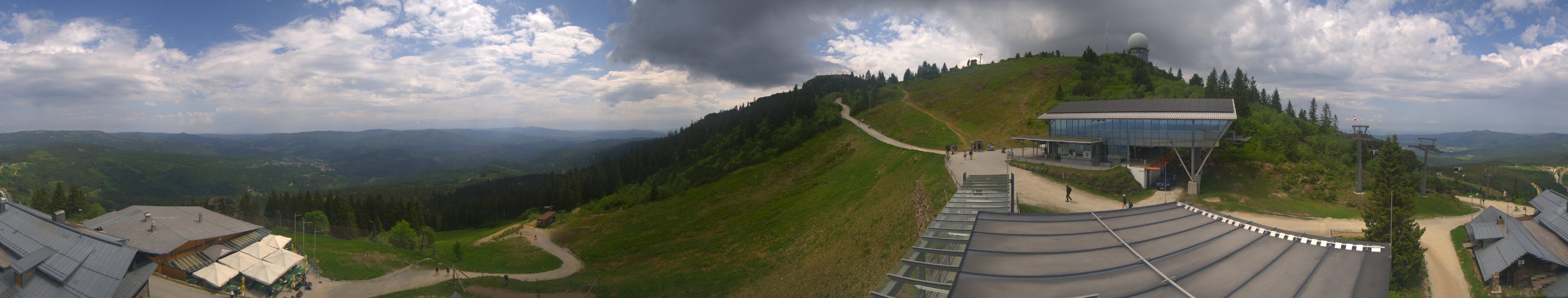 Archived image Webcam Top station Arber Gondola, Bodenmais