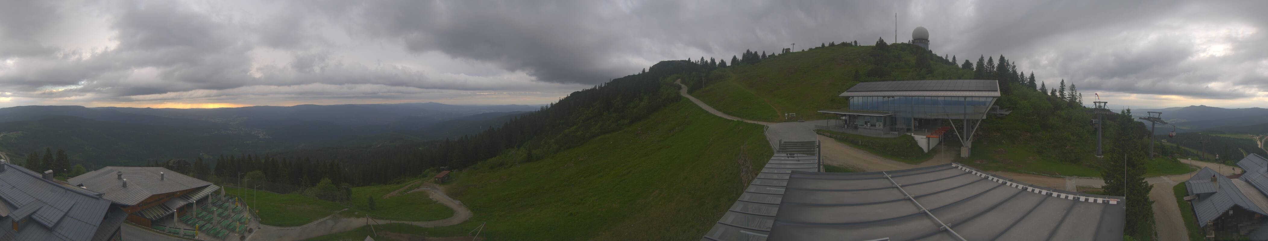 Archived image Webcam Top station Arber Gondola, Bodenmais