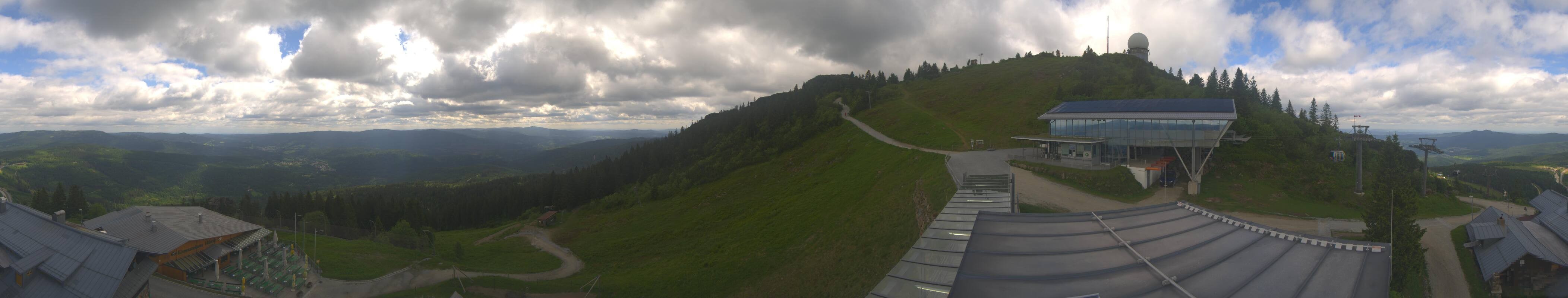Archived image Webcam Top station Arber Gondola, Bodenmais