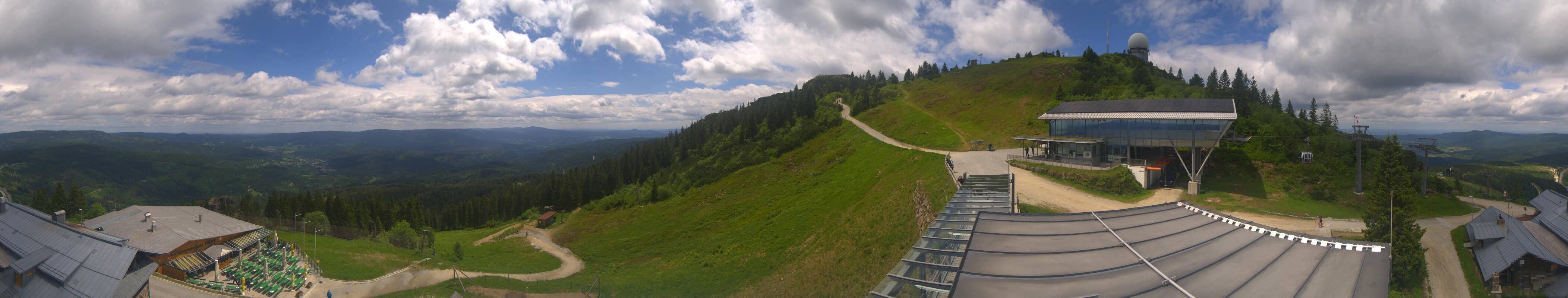 Archived image Webcam Top station Arber Gondola, Bodenmais