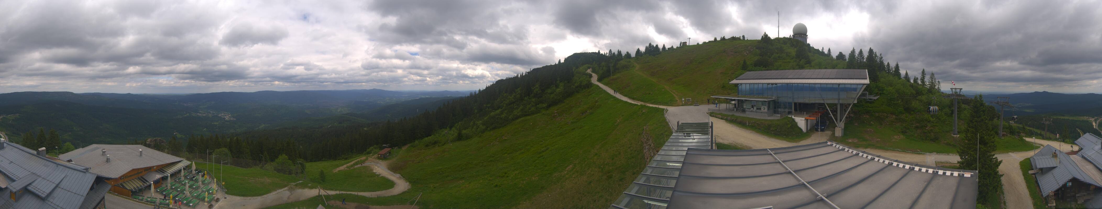 Archived image Webcam Top station Arber Gondola, Bodenmais