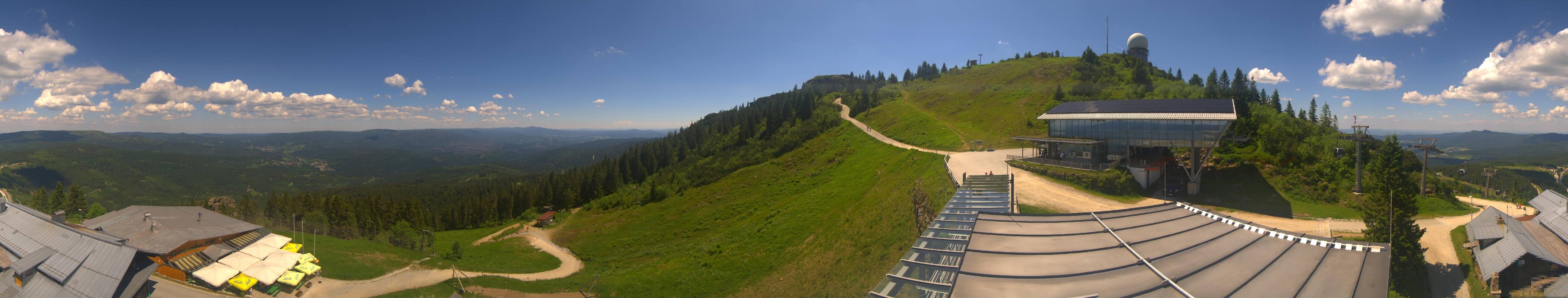 Archived image Webcam Top station Arber Gondola, Bodenmais