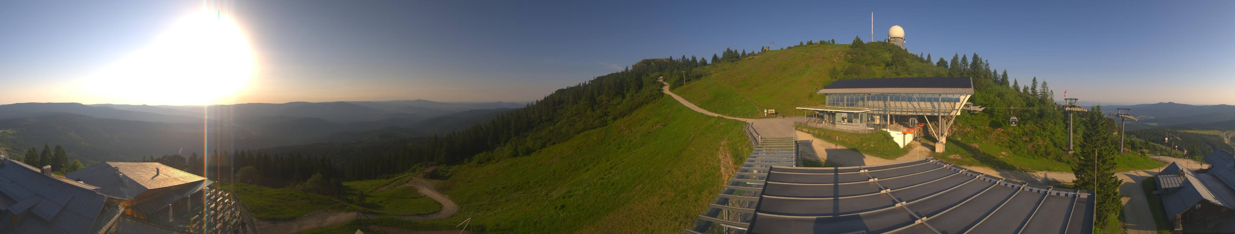 Archived image Webcam Top station Arber Gondola, Bodenmais