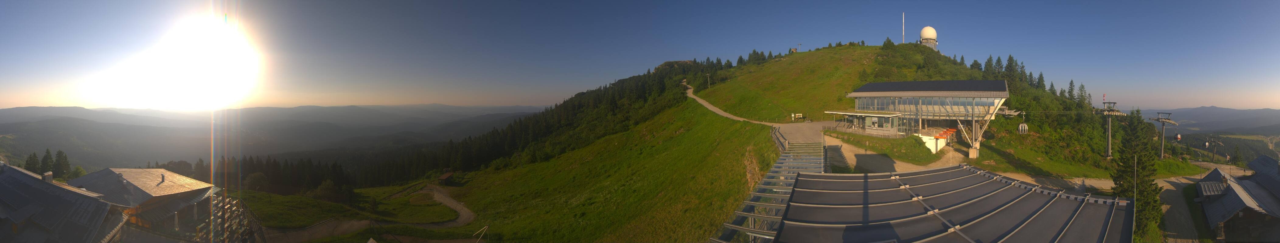 Archived image Webcam Top station Arber Gondola, Bodenmais