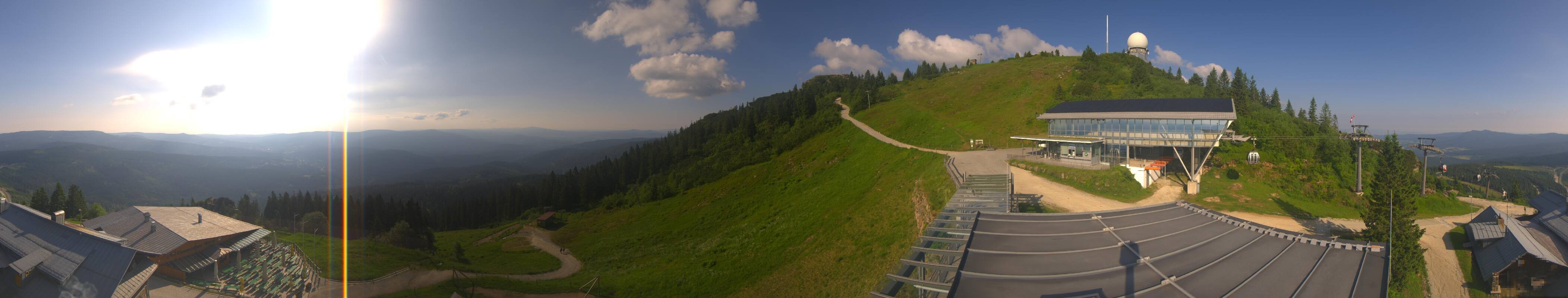 Archived image Webcam Top station Arber Gondola, Bodenmais