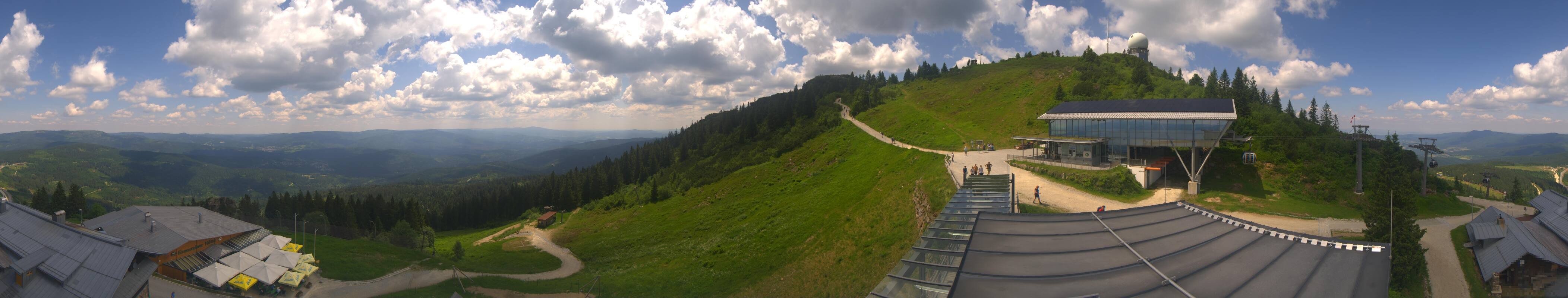 Archived image Webcam Top station Arber Gondola, Bodenmais