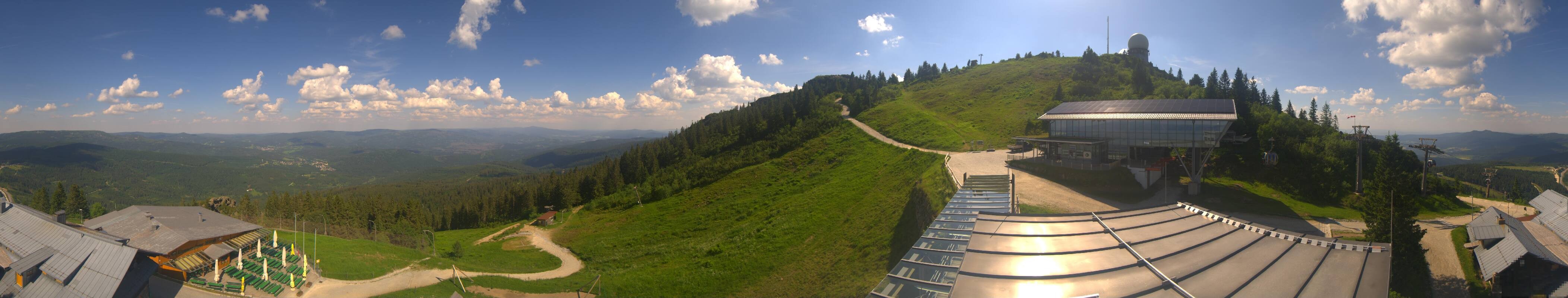 Archived image Webcam Top station Arber Gondola, Bodenmais