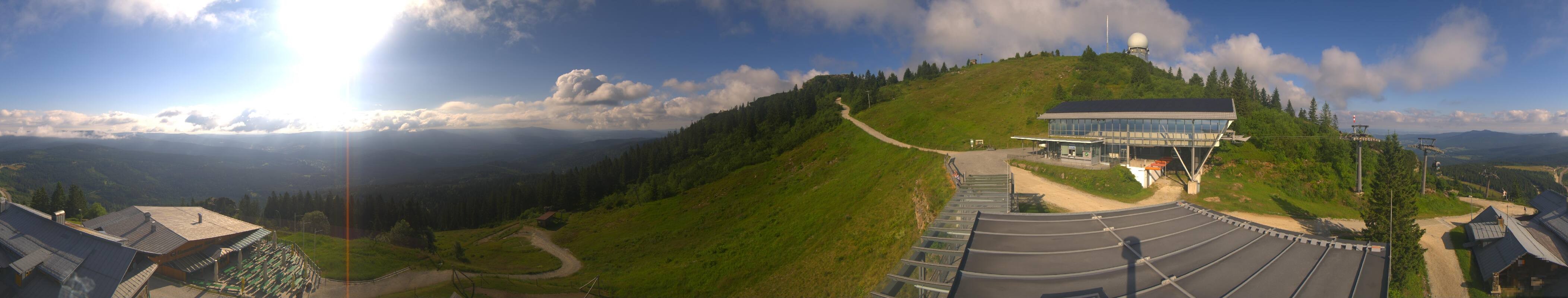 Archived image Webcam Top station Arber Gondola, Bodenmais