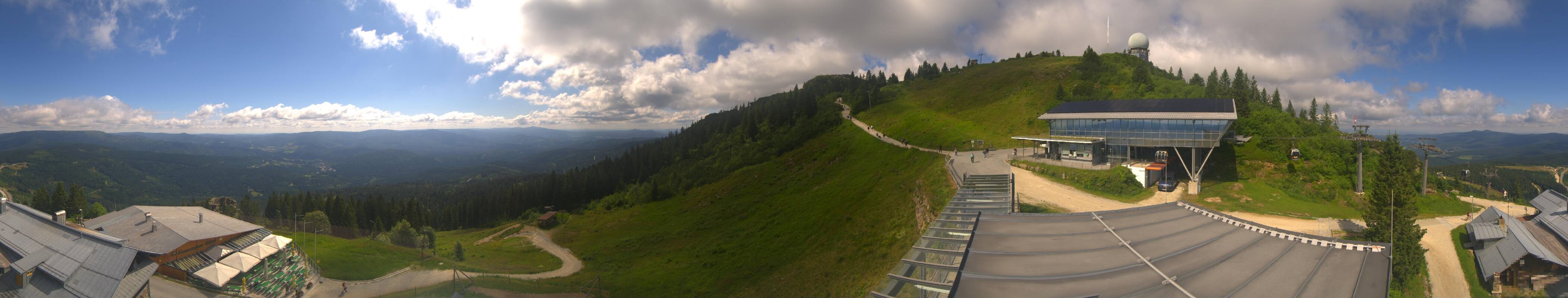 Archived image Webcam Top station Arber Gondola, Bodenmais