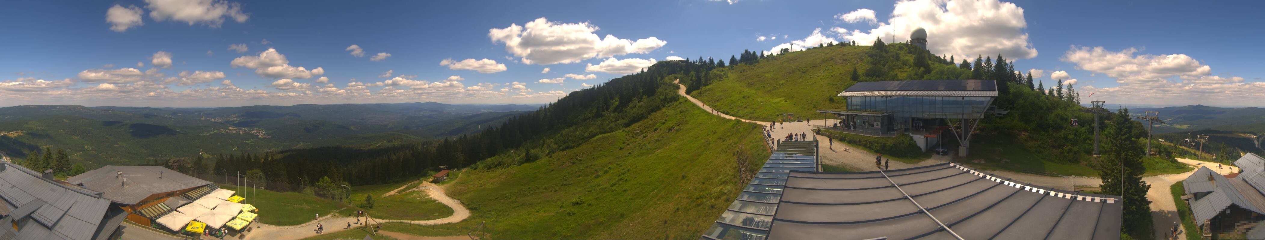 Archived image Webcam Top station Arber Gondola, Bodenmais