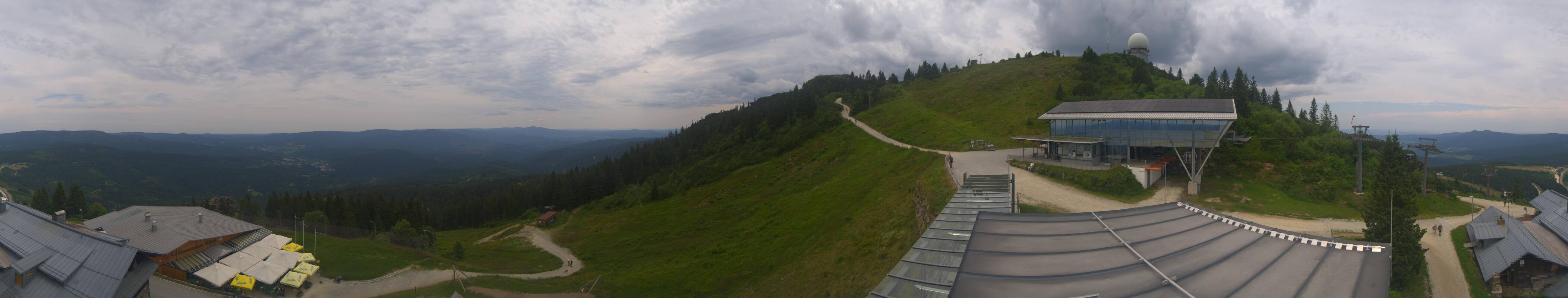 Archived image Webcam Top station Arber Gondola, Bodenmais