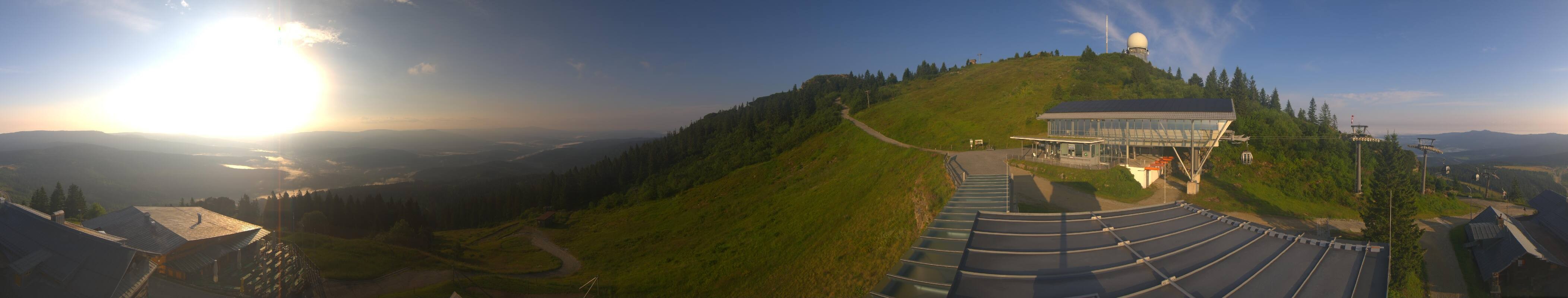 Archived image Webcam Top station Arber Gondola, Bodenmais