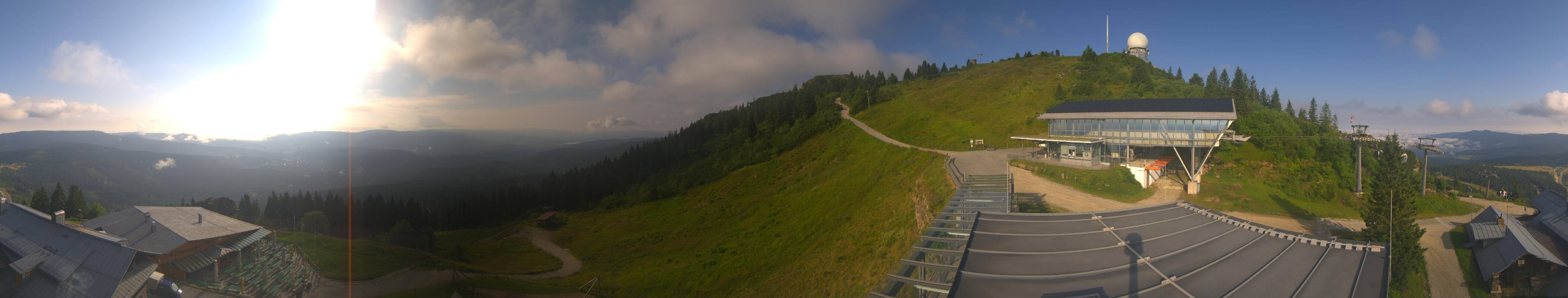 Archived image Webcam Top station Arber Gondola, Bodenmais