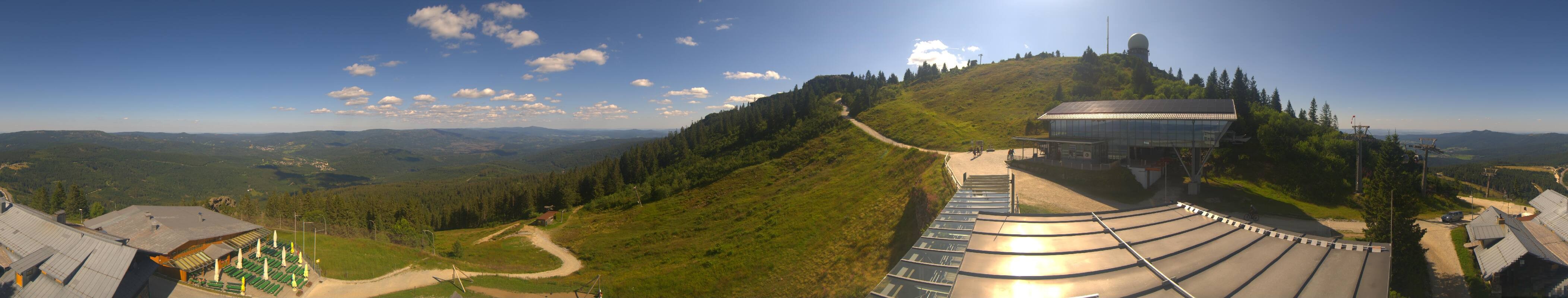 Archived image Webcam Top station Arber Gondola, Bodenmais